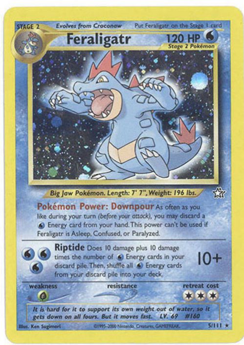 pokemon card feraligatr Pokémon Card Nostenfer de la Team Rocket ex 066/098 Glory of the Team Rocket  Japanese SV10 – Hikaru main image 1