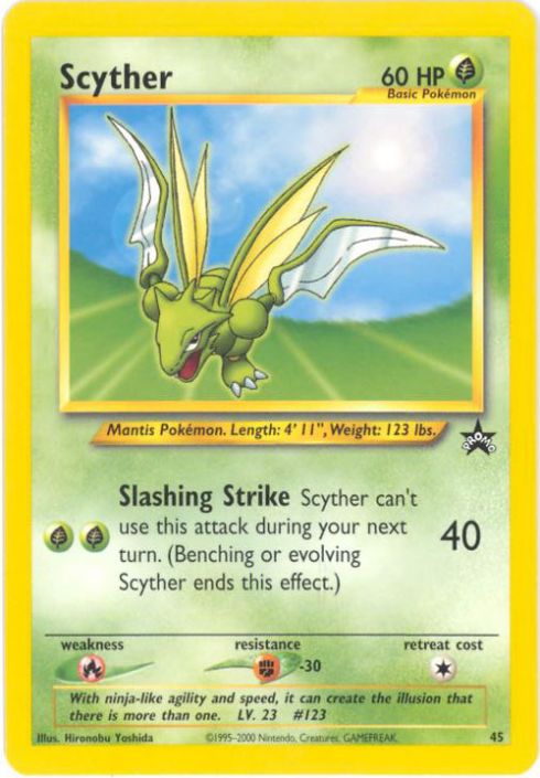 scyther pokemon card Pokémon Card Game CLF 006/032