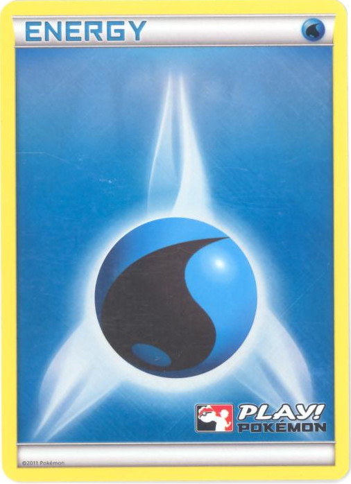 Pokemon Card PLAY! Pokemon Promo - WATER ENERGY (2011)(holo-foil) (Mint):  Sell2BBNovelties.com: Sell TY Beanie Babies, Action Figures, Barbies, Cards  & Toys selling online