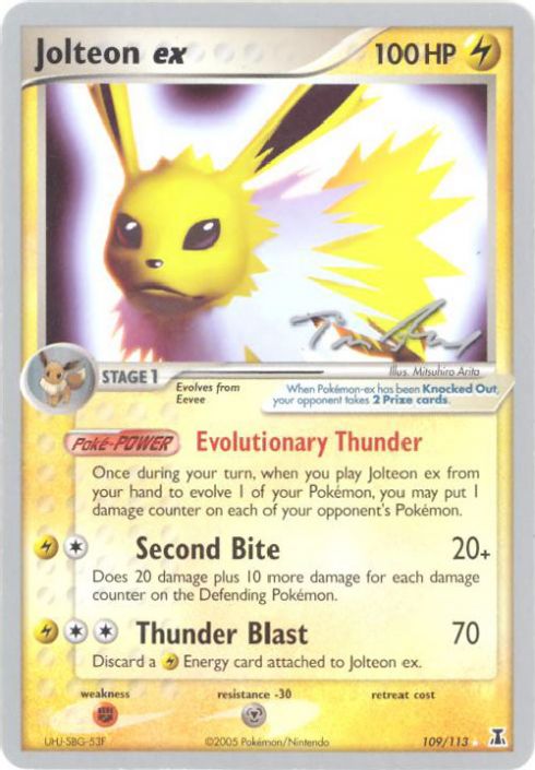 2007 world championship pokemon cards Jolteon ex Delta Species Deck 109/113 PSA 9 – TBC Games Powers on his or her Pokémon. Espeon Ex #102 Prices |