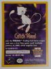 Pokemon Card - 1999 Promo Insert Card - CATCH MEW (Squared Corners) (Mint)