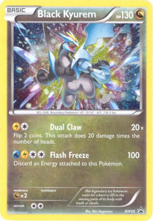 Pokemon Card Promo #BW58 - BLACK KYUREM (holo-foil): Sell2BBNovelties.com: Sell TY Beanie Babies, Action Figures, Barbies, Cards & Toys selling online Pokemon Card Promo #BW58 - BLACK KYUREM (holo-foil): Sell2BBNovelties.com: Sell TY Beanie Babies, Action Figures, Barbies, Cards & Toys selling online