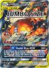 Pokemon Card Promo #SM201 - RESHIRAM & CHARIZARD GX (JUMBO Oversized holo-foil) (Mint)