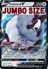 Pokemon Card - S&S Promo #SWSH049 - DUBWOOL V (holo-foil) (JUMBO Oversize - 8 inch) (Mint)