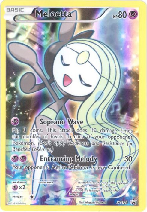 Meloetta - Pokemon XY Promos - Pokemon