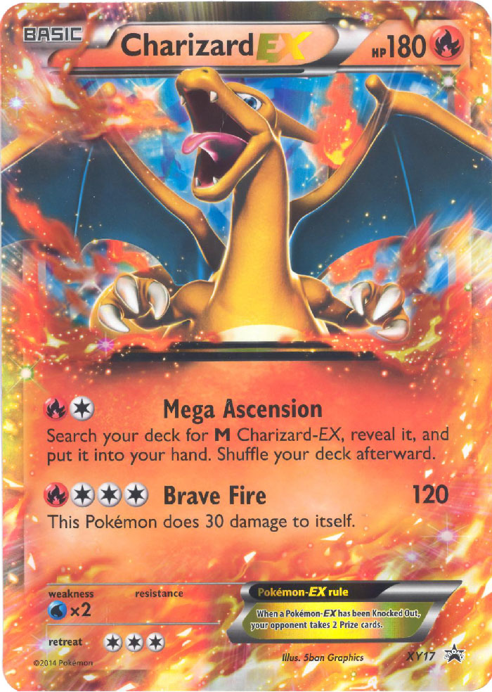 What Size Are Pokemon Cards - PK P4 Promo XY17 JUMBO 