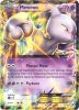 Pokemon Card - XY Promo #XY183 - MEWTWO EX (holo-foil) (JUMBO Size - 8 inch) (Mint)