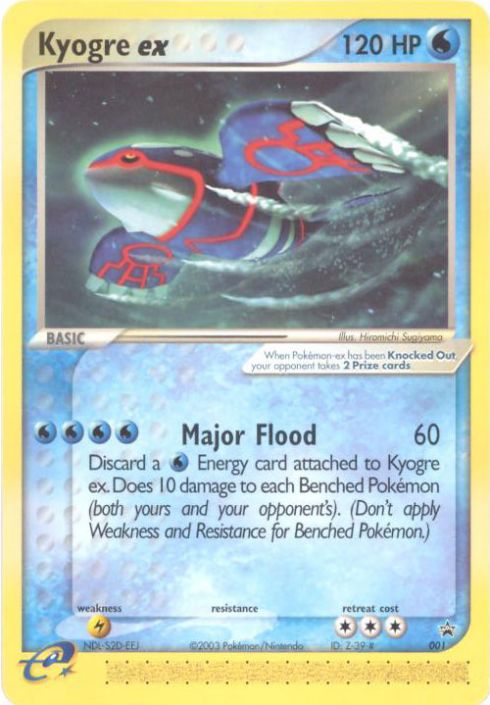 kyogre rare card Pokemon Single Card CALL OF LEGENDS main image 0