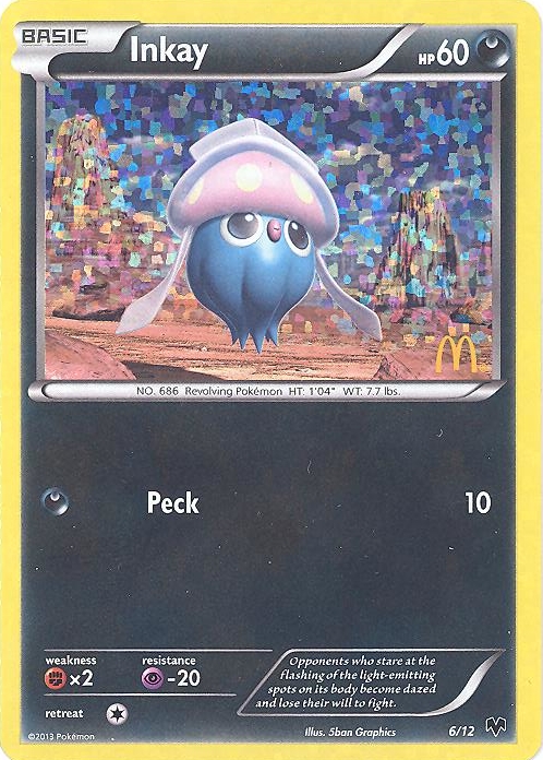 pokemon card inkay Pokemon Champions Path 44/73 Inkay Reverse Holo main image 1