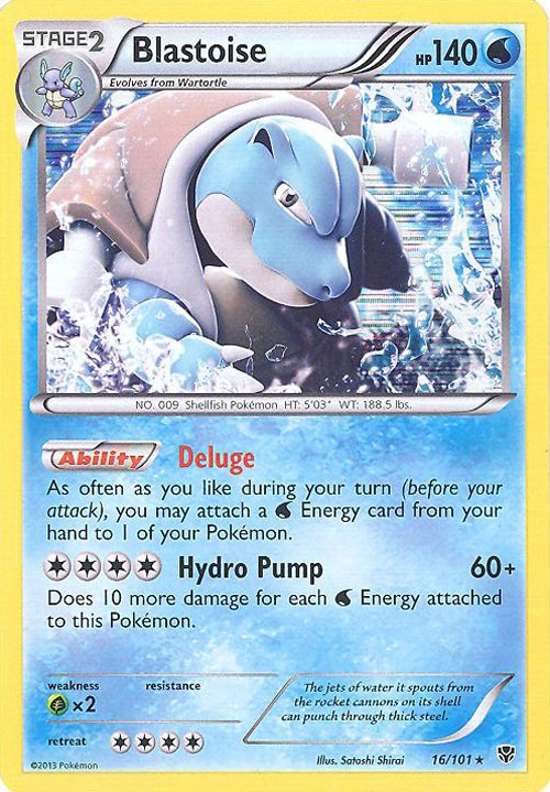 Pokemon Card - B&W: Plasma Blast 16/101 - BLASTOISE (holo-foil) (Mint):  Sell2BBNovelties.com: Sell TY Beanie Babies, Action Figures, Barbies, Cards  & Toys selling online