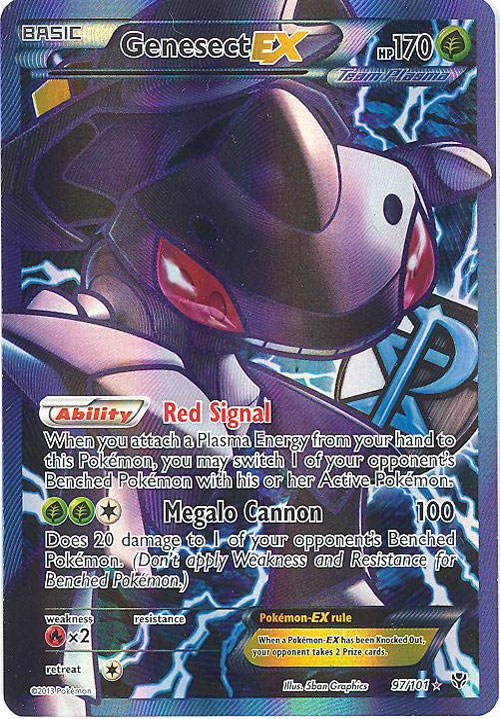 Genesect-EX (97/101), Busca de Cards