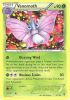 Pokemon Card - XY: Phantom Forces 2/119 - VENOMOTH (rare) (Mint)