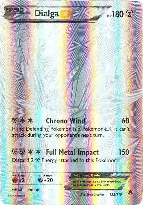 Pokemon Card - XY: Phantom Forces 122/119 - DIALGA EX (full art holo) (Mint): Sell2BBNovelties.com: Sell TY Beanie Babies, Action Figures, Barbies, Cards & Toys selling online Pokemon Card - XY: Phantom Forces 122/119 - DIALGA EX (full art holo) (Mint): Sell2BBNovelties.com: Sell TY Beanie Babies, Action Figures, Barbies, Cards & Toys selling online