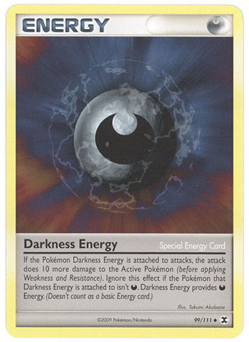 Pokemon Card - PL: Rising Rivals 99/111 - DARKNESS ENERGY (uncommon) (Mint)