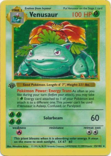 Venusaur Foil Celebrações Pokémon Carta Em Português15/102 - Ri Happy