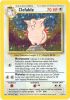 Pokemon Card - Jungle 1/64 - CLEFABLE (holo-foil) *ERROR No Symbol* (Mint)