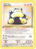 Pokemon Card - Jungle 27/64 - SNORLAX (rare) *1st Edition* (Mint)