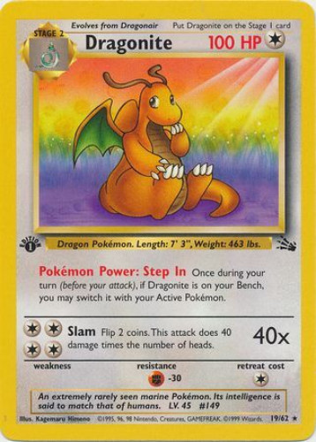 is dragonite pokemon card rare Dragonite - 96/149 - Holo Rare main image 1