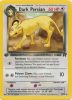 Pokemon Card - Team Rocket 42/82 - DARK PERSIAN (uncommon) **1st Edition** (Mint)