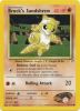 Pokemon Card - Gym Heroes 71/132 - BROCK'S SANDSHREW (common) (Mint)