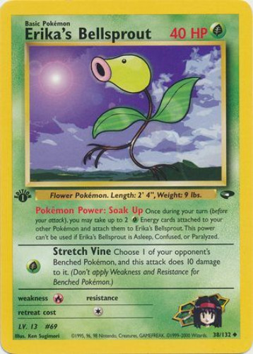 pokemon card bellsprout Chaos Rising Sleeved Booster Pack main image 1