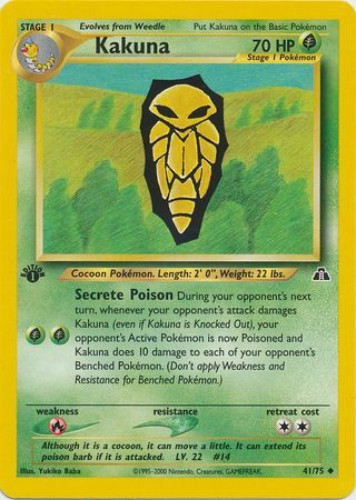 pokemon card kakuna Pokemon - Kakuna - Evolutions 2016 main image 0