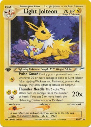 light pokemon card N's Zoroark Ex 185/159 Magnetic Case main image 0