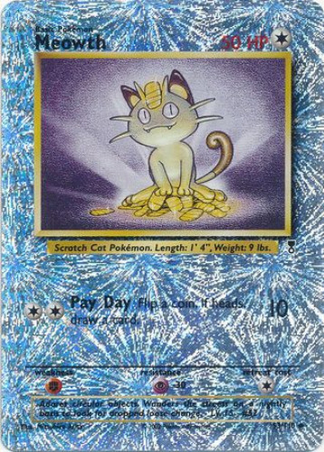 Pokemon Card - Legendary Collection 53/110 - MEOWTH (reverse holo) (Mint) Pokemon Card - Legendary Collection 53/110 - MEOWTH (reverse holo) (Mint)