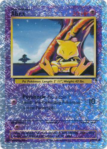 pokemon card abra Abra Pokemon Trading Card