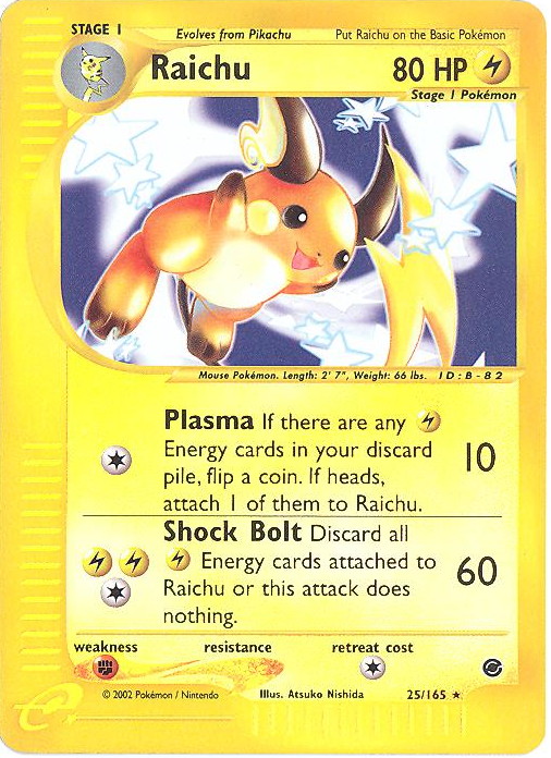 holographic raichu pokemon card 151 PokeArtica AI Artwork Custom Card main image 1
