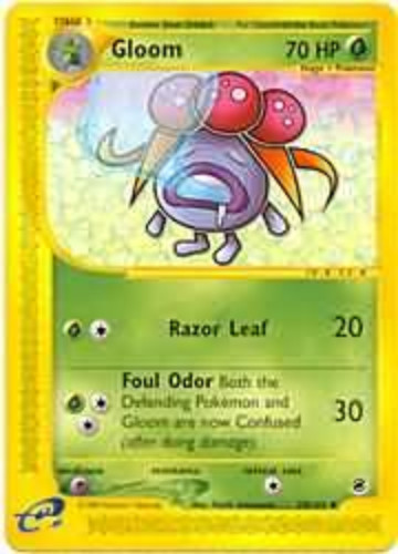 Pokemon Card - Expedition 78/165 - GLOOM (uncommon) (Mint):  : Sell TY Beanie Babies, Action Figures, Barbies, Cards  & Toys selling online