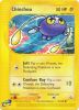 Pokemon Card - Aquapolis 71/147 - CHINCHOU (common) (Mint)
