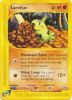 Pokemon Card - Aquapolis 89/147 - LARVITAR (common) (Mint)