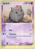 Pokemon Card - Dragon 74/97 - SPOINK (reverse holo) (Mint)