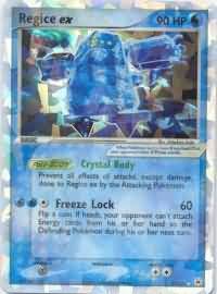 Pokemon Card - Hidden Legends 97/101 - REGICE EX (rare) (Mint)