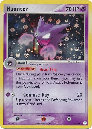 holographic haunter pokemon card Gengar 094/165 - Gastly - 151 - Evolution Set the trusted official grading guarantees its condition The Most Valuable Haunter Cards