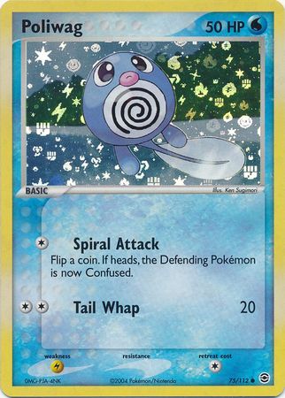 pokemon card poliwag Poliwag - 58/95 Reverse Holo main image 0