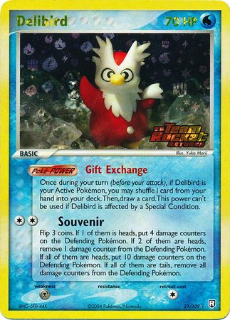 delibird pokemon cards Neo Revelation Holo 1st Edition #5 PSA 7 Pokémon Hit Points90 HP Form Delibird (ex Starter Set 2026