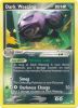 Pokemon Card - Team Rocket Returns 42/109 - DARK WEEZING (uncommon) (Mint)