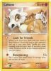 Pokemon Card - Team Rocket Returns 51/109 - CUBONE (common) (Mint)