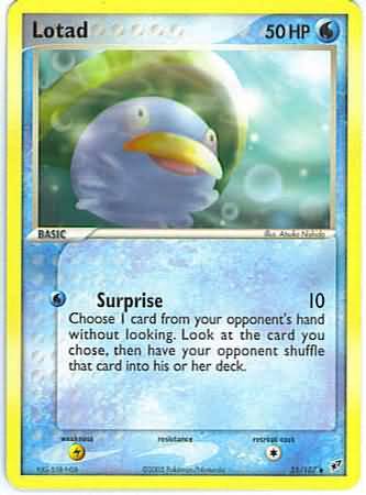 pokemon lotad card Lotad, Lombre and Ludicolo Lot - 26 Cards If Lotad has any W Energy attached to it Lotad, Lombre & Ludicolo cards