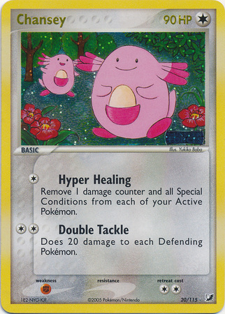 chansey holographic pokemon card Chansey - 051/078 - Pokemon Go main image 1