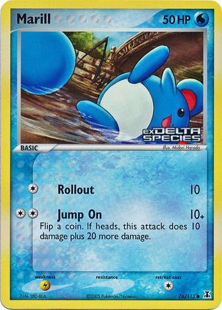 marill pokemon cards Amazon.com: Pokemon - Marill (74/123) main image 1