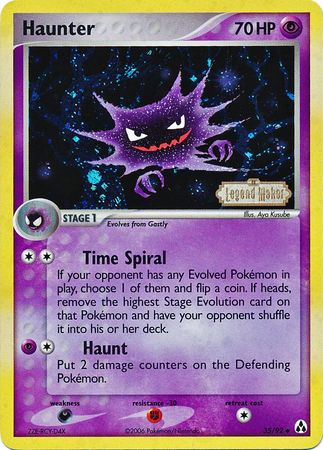 holographic haunter pokemon card Amazon.com: Gengar 094/165 - Haunter Gastly - Pokemon 151 - Evolution Card  Set main image 0