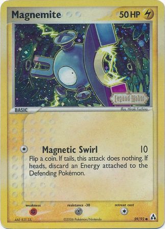 pokemon card legend maker - 59/92 [1PP] Super Psy Bolt (60) 2006 Pokemon EX Legend Maker