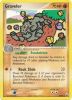 Pokemon Card - Legend Maker 34/92 - GRAVELER (uncommon) (Mint)