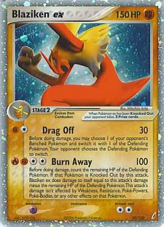 Pokemon Card - Crystal Guardians 90/100 - BLAZIKEN EX (rare) (Mint):  Sell2BBNovelties.com: Sell TY Beanie Babies, Action Figures, Barbies, Cards  & Toys selling online