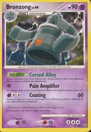 Pokemon Card - D&P: Majestic Dawn 16/100 - BRONZONG (rare) (Mint):  Sell2BBNovelties.com: Sell TY Beanie Babies, Action Figures, Barbies, Cards  & Toys selling online