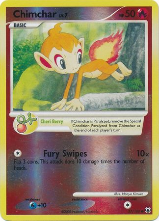 Pokemon Card - D&P: Majestic Dawn 57/100 - CHIMCHAR (reverse holo) (Mint):  Sell2BBNovelties.com: Sell TY Beanie Babies, Action Figures, Barbies, Cards  & Toys selling online