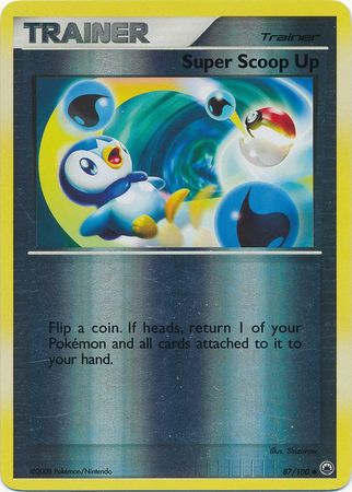 Pokemon Card - D&P: Majestic Dawn 87/100 - SUPER SCOOP UP (reverse holo)  (Mint)